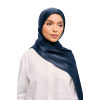 Sulam Wau Cendana Scarf in Tarung Blue